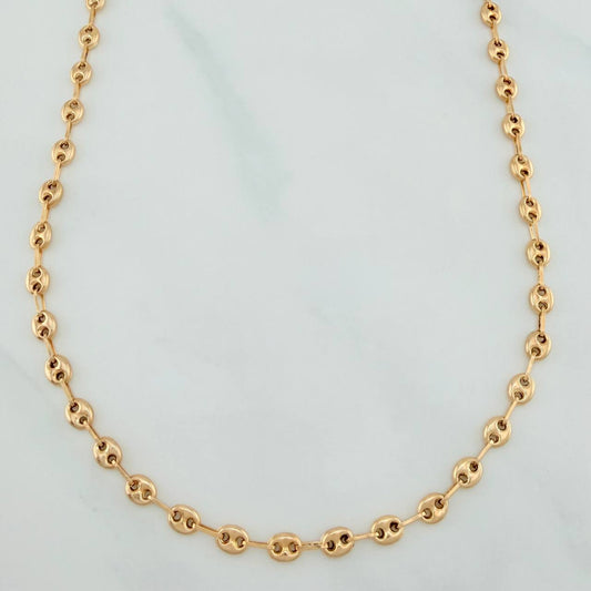 GC Chain 7.45gr / 22 1/4 in / 4.15mm 18K Yellow Gold %