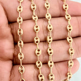 Cadena GC 6.6gr / 20 1/4 in / 4mm Oro Amarillo 18K &