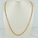 Cadena GC 6.6gr / 20 1/4 in / 4mm Oro Amarillo 18K &