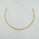 Pulso GC 2.8gr / 7 1/2 in / 4mm Oro Amarillo 18K &