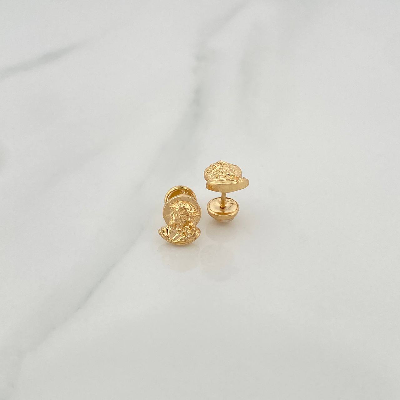 Topos Jesucristo 1.1gr / 2.1mm Oro Amarillo 18K %
