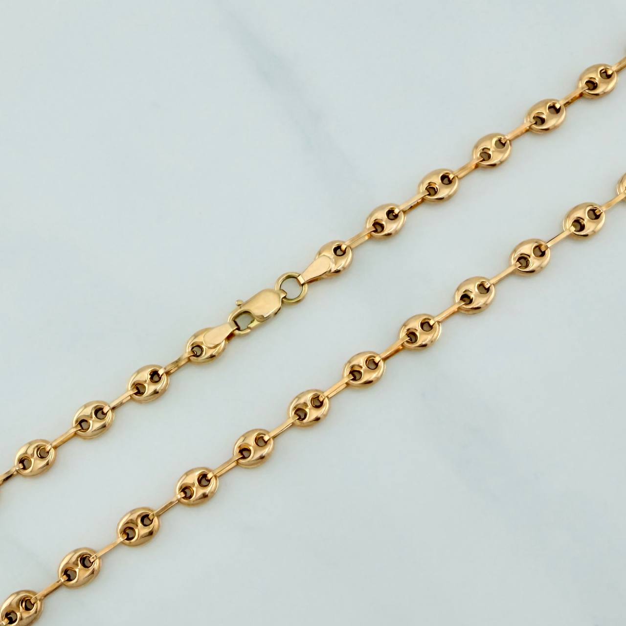 Cadena GC 5.65gr / 16 1/4 in / 4mm Oro Amarillo 18K &