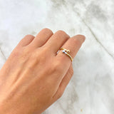 Anillo Tu Y Yo 1.05gr / T6 1/2 / Oro 18K