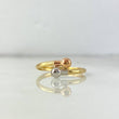 Anillo Tu Y Yo 1.05gr / T6 1/2 / Oro 18K