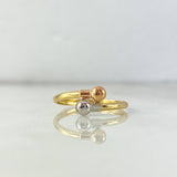 Anillo Tu Y Yo 1.05gr / T6 1/2 / Oro 18K