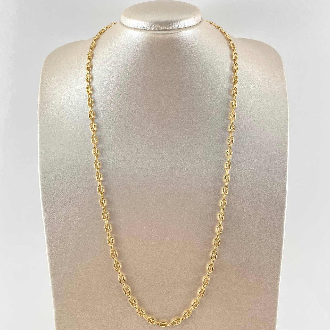 GC Chain Screw 13.55gr / 25.6in / 18K Gold ©