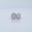 Topos Bisel Diamantes 1.45gr / 5.11mm Oro Blanco 18K %