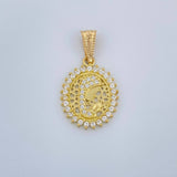 Dije Virgen Maria 1.7gr / 1 in / Oro Amarillo 18K &