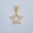 Dije Estrella 0.95gr / 1 in / Oro Amarillo 18K &