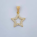 Dije Estrella 0.95gr / 1 in / Oro Amarillo 18K &