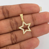 Dije Estrella 0.95gr / 1 in / Oro Amarillo 18K &