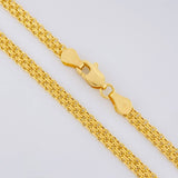 Bismark Chain 4.35g / 18 in / 3.3mm Yellow Gold 18K