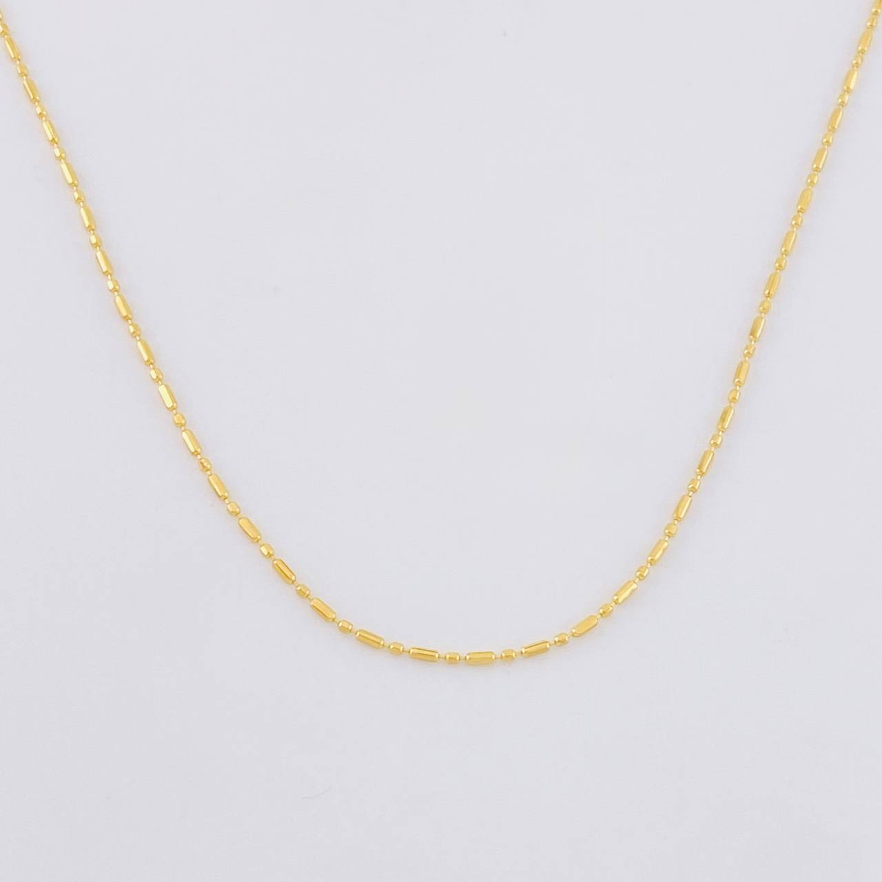 Morse Chain 1.45g / 18 in / 0.8mm Yellow Gold 18K