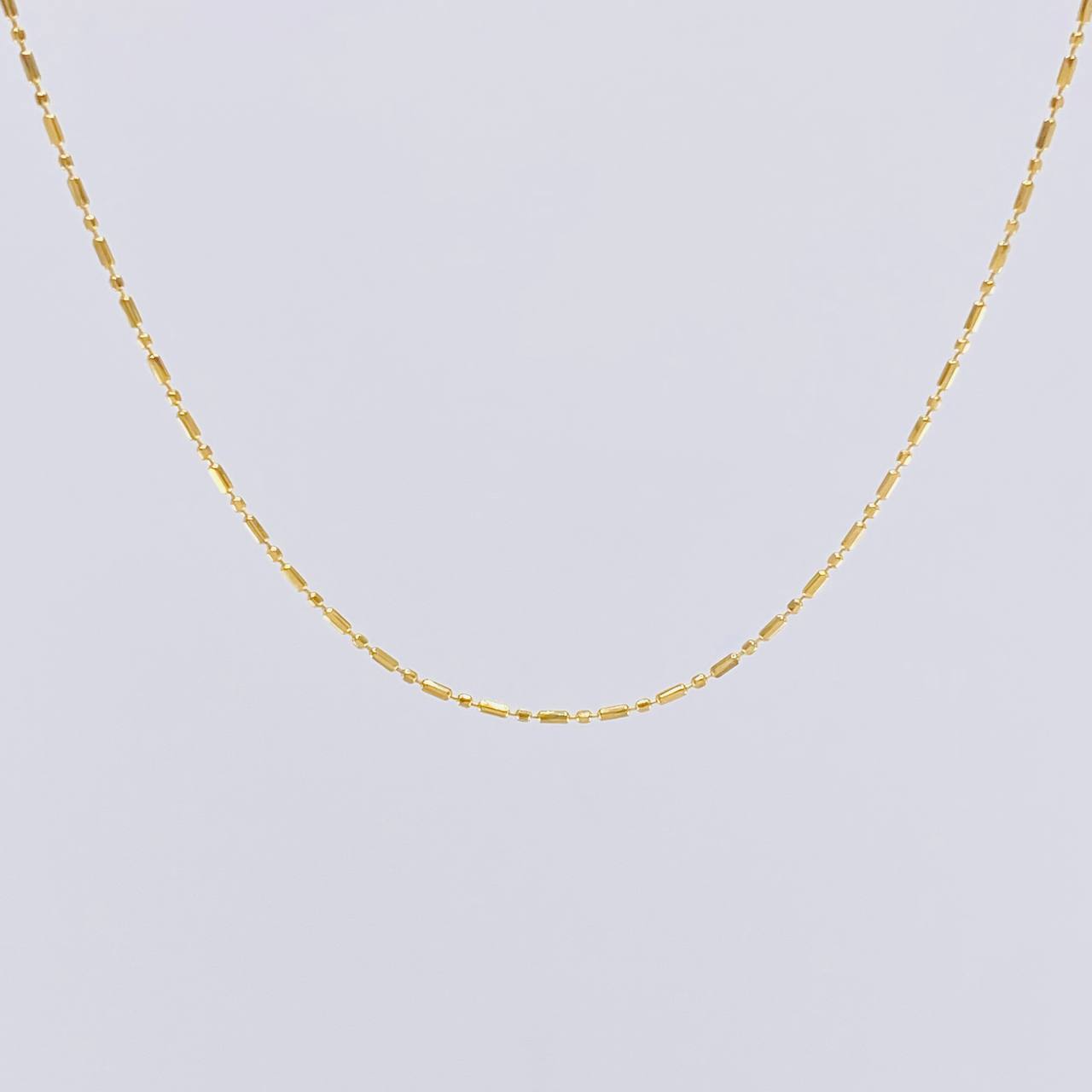 Morse Chain 1.4g / 18 in / 0.8mm 18K Yellow Gold