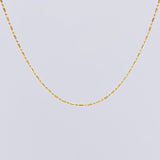 Morse Chain 1.45g / 18 in / 0.8mm Yellow Gold 18K