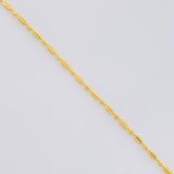 Morse Chain 1.4g / 18 in / 0.8mm 18K Yellow Gold