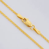 Bismark Chain 1.9g / 18 in / 1.1mm Yellow Gold 18K