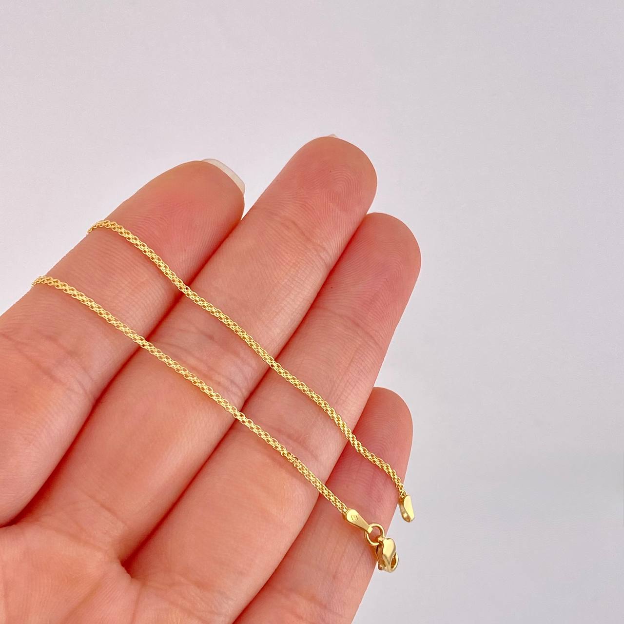 Bismark Chain 1.9g / 18 in / 1.1mm Yellow Gold 18K