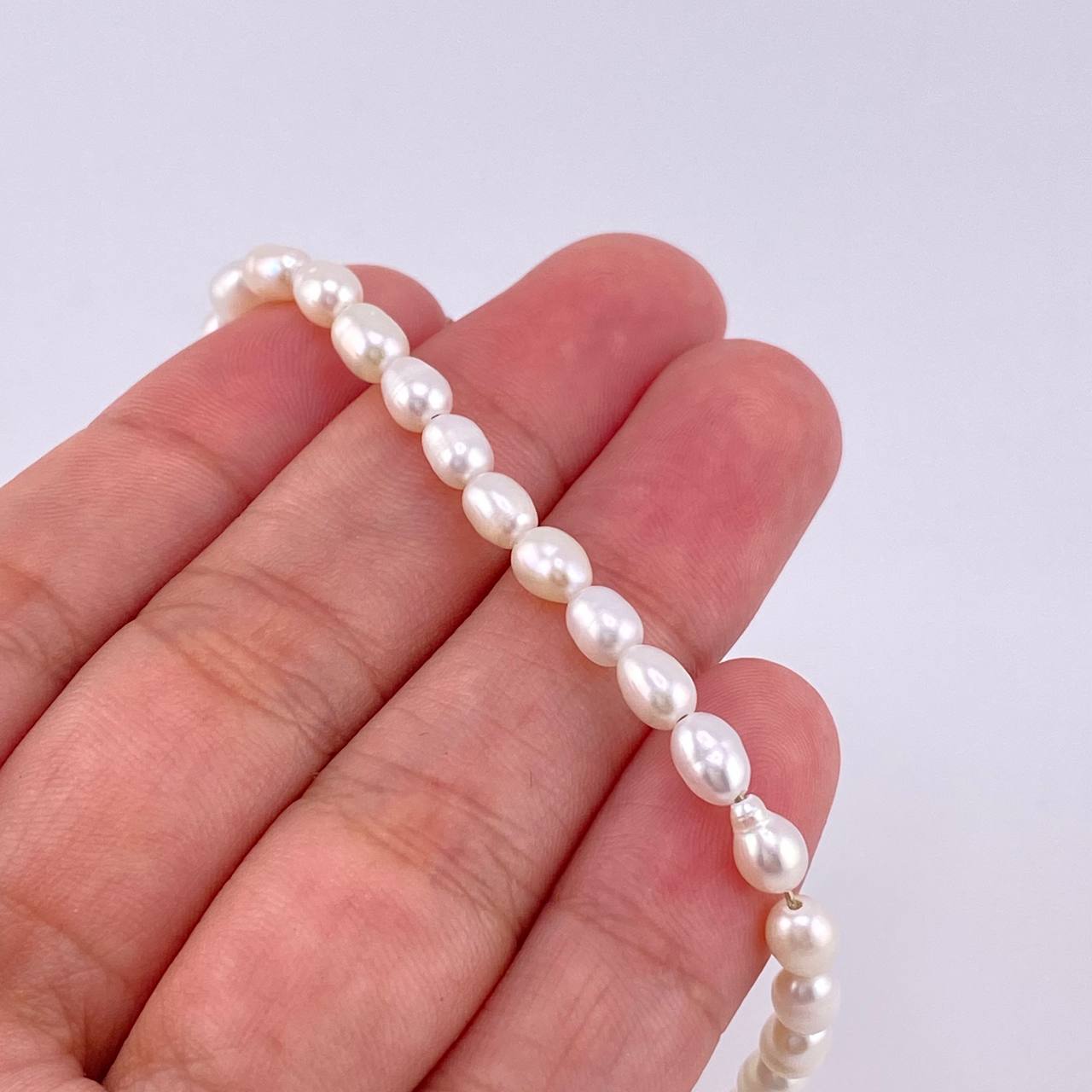 Bracelet Copos 4.7g / 8 in / 4.4mm Silver Vermeil 925