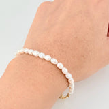 Bracelet Copos 4.7g / 8 in / 4.4mm Silver Vermeil 925