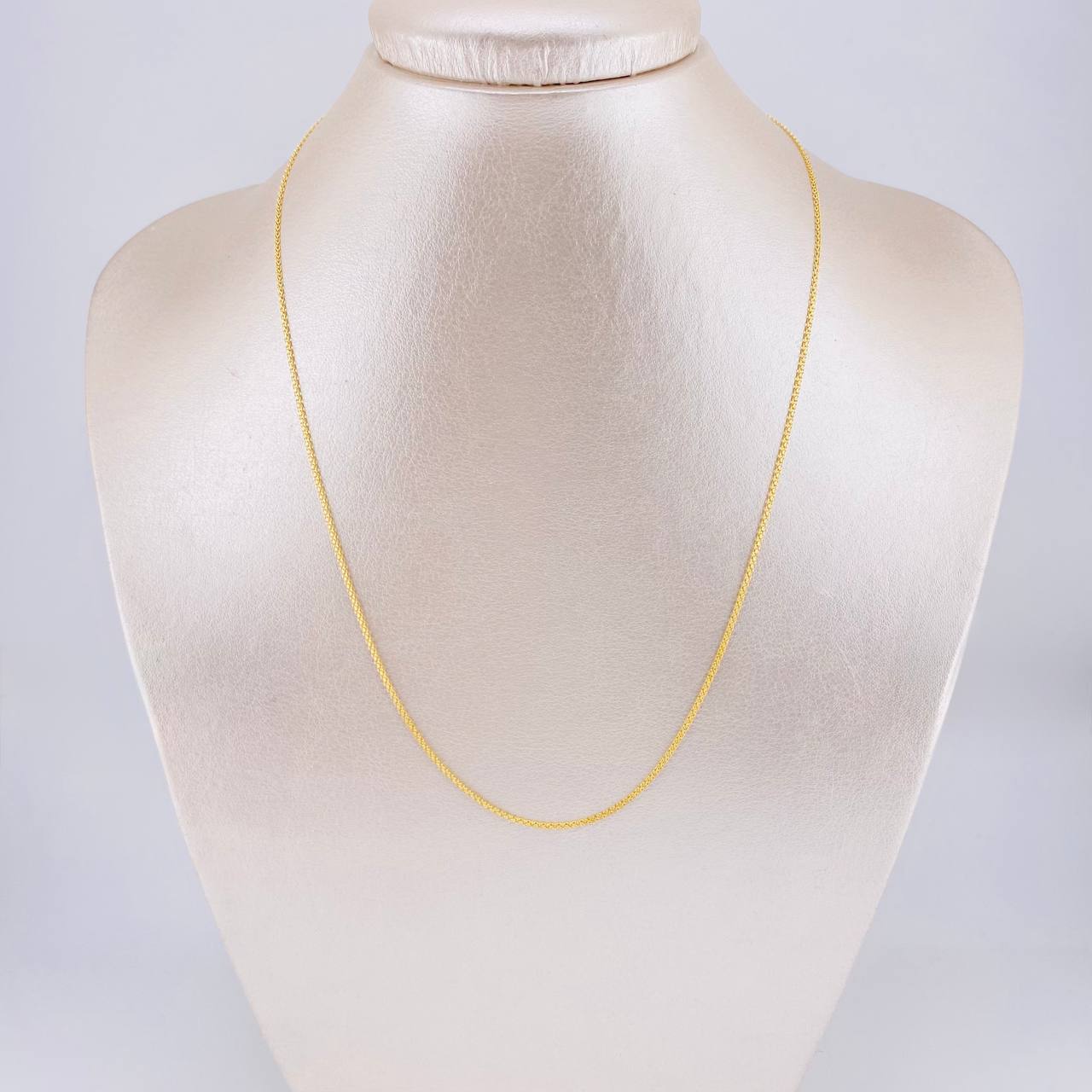 Cadena China 1.85g / 18 in / 1.1mm Oro Amarillo 18K