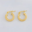 Candongas Valu 1.2g / 1/2 in Oro Amarillo 18K