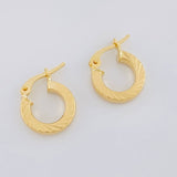 Candongas Valu 1.2g / 1/2 in Oro Amarillo 18K