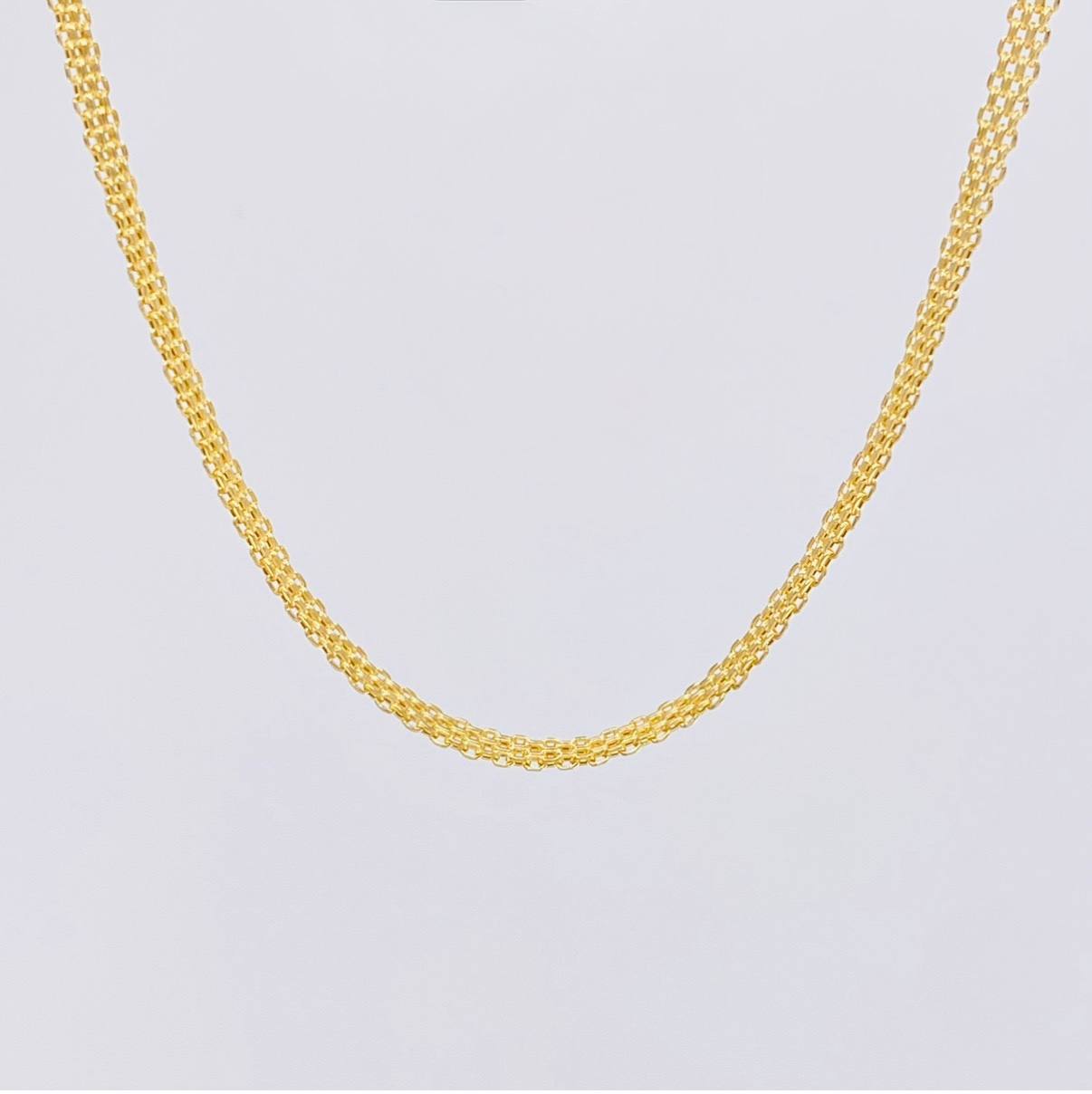 Cadena China 5.55g / 18 in / 4.3mm Oro Amarillo 18K