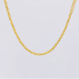 Cadena China 5.55g / 18 in / 4.3mm Oro Amarillo 18K