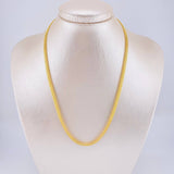 Cadena China 5.55g / 18 in / 4.3mm Oro Amarillo 18K