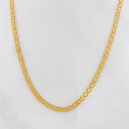 Cadena China 2.75g / 18 in / 2.15mm Oro Amarillo 18K
