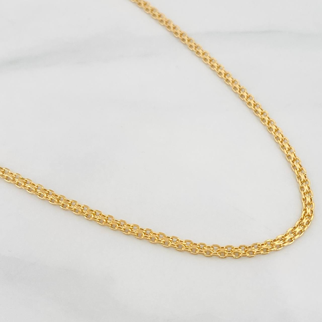 Cadena China 2.75g / 18 in / 2.15mm Oro Amarillo 18K