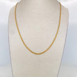Cadena China 2.75g / 18 in / 2.15mm Oro Amarillo 18K