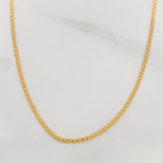 Bismark Chain 2.3g / 24 in / 1.1mm 18K Yellow Gold