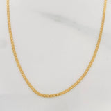 Bismark Chain 2.3g / 24 in / 1.1mm 18K Yellow Gold