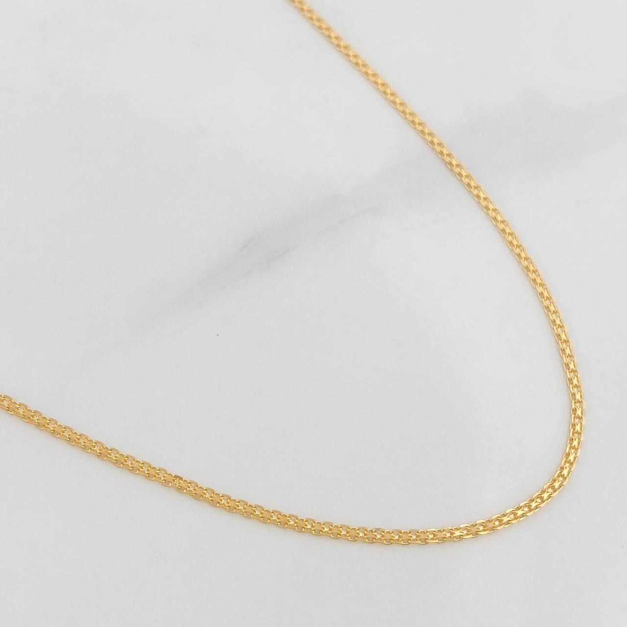 Bismark Chain 2.3g / 24 in / 1.1mm 18K Yellow Gold