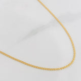Cadena China 1.85g / 18 in / 2.15mm Oro Amarillo 18K