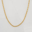 Cadena Aro Seguido 1.15g / 18 in / 0.6mm Oro Amarillo 18K