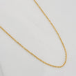 Cadena Aro Seguido 1.3g / 18 in / 0.6mm Oro Amarillo 18K