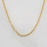 Cadena Aro Seguido 1.4g / 18 in / 0.7mm Oro Amarillo 18K