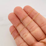 Cadena Aro Seguido 1.4g / 18 in / 0.7mm Oro Amarillo 18K