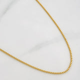 Cadena Veneciana 5.6g / 24 in / 1.2mm Oro Amarillo 18K