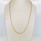 Cadena Veneciana 5.6g / 24 in / 1.2mm Oro Amarillo 18K