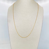 Cadena Morse 1.45g / 18 in / 0.8mm Oro Amarillo 18K