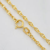 Cadena Escalera Volga 1.9g / 18 in / 2.05mm Oro Amarillo 18K