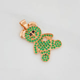 Dije Oso 2.1g / 1 in Oro Rosa 18K