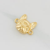Herraje Rostro Perro 2.75g / 1/2 in Oro Amarillo 18K