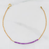 Classic Link Bracelet Beads 1.5g / 6 3/4 in / 1.47mm Yellow Gold 18K