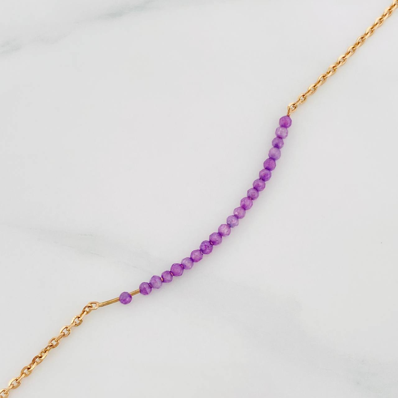 Classic Link Bracelet Beads 1.5g / 6 3/4 in / 1.47mm Yellow Gold 18K