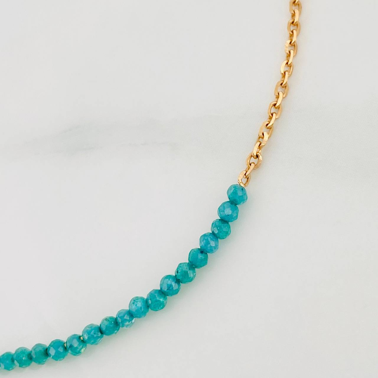 Pulso Aro Seguido Bolas 1.65g / 7 in / 1.5mm Oro Amarillo 18K